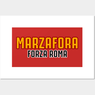 Marzafora Forza Roma Posters and Art